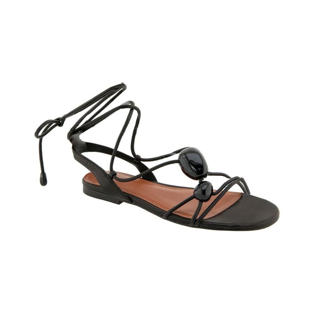 Rebecca Minkoff Anaya Suede Sandal, Black